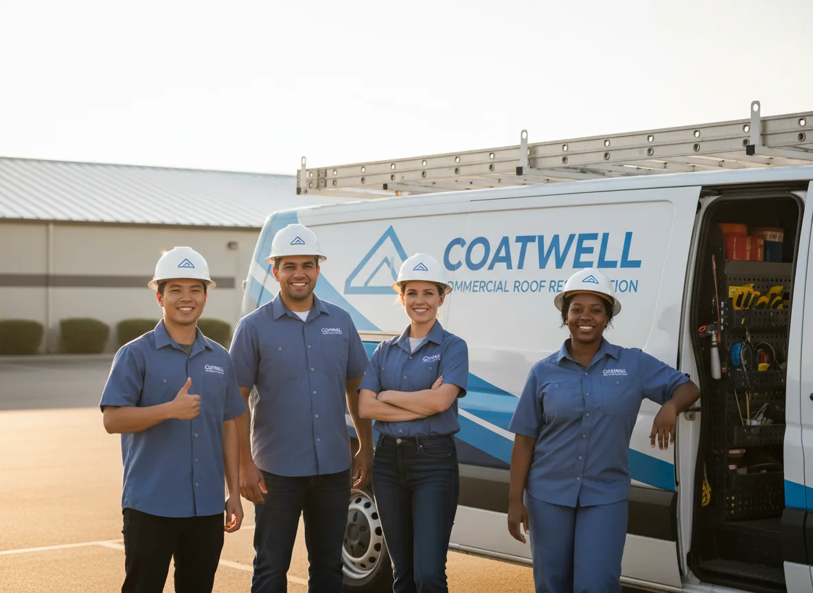 Commercial roof coating company in Billings, OK